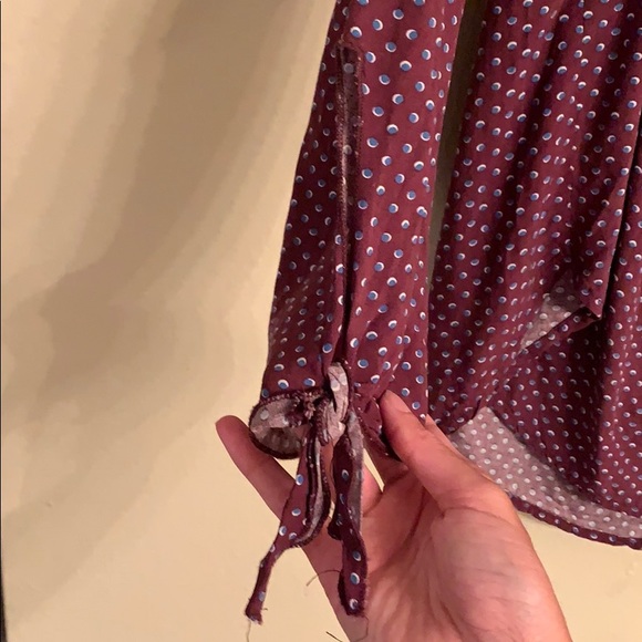 Off the shoulder purple top - Picture 3 of 3